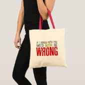 Wenn ich ... Tasche - wählen Sie den Stil (Vorderseite (Produkt))