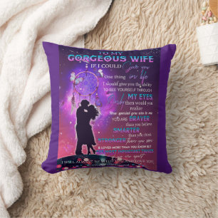 Wenn ich U 1 Ding im Leben Mann zur Ehefrau geben  Kissen