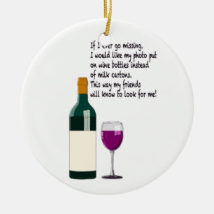 Wenn ich überhaupt vermisst gehe keramikornament