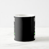 Wenn ich Unsinn mache, werde ich Unsinn Leopard Sh Kaffeetasse (Mittel)