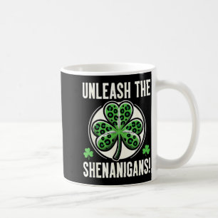 Wenn ich Unsinn mache, werde ich Unsinn Leopard Sh Kaffeetasse