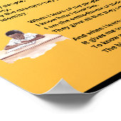 WENN ICH VON MEINEN MENSCHEN ERFAHRE - Poster (Ecke)