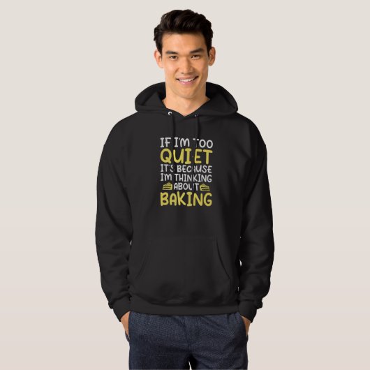 Wenn ich zu ruhig sein, weil ich über Baki nachden Hoodie (Vorne ganz)