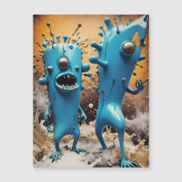 Wenn Idealismus und Realismus das beste Party ausl Magnetkarte