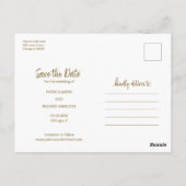 Wenn Ihnen der Kuchen Gerettet dieses Datum Lässig Postkarte (Rückseite)