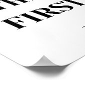 Wenn Ihnen jemand zeigt, wer sie sind, glauben Sie Poster (Ecke)