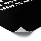 Wenn Ihnen mein Auto nicht gefällt, steigen Sie au Poster (Ecke)