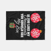 Wenn Ihnen meine Ornamente gefallen, sollten Sie m Fleecedecke (Vorderseite (Horizontal))