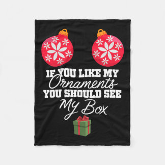 Wenn Ihnen meine Ornamente gefallen, sollten Sie m Fleecedecke