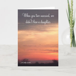 Wenn ihr beide heiratet, Hochzeitstagskarte Karte