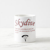 Wenn Ihr Fallschirm versagt, um skydiving Tasse zu (Mittel)