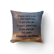 WENN IHR PLAN KONFUZIUS DURCH PILLOW