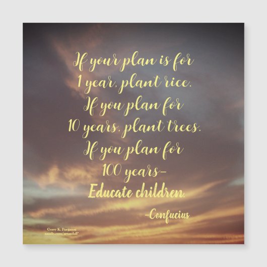 WENN IHR PLAN MIT MAGNETISCHER KARTE KONFUTIERT (Vorderseite)