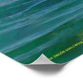 Wenn Ihr Schiff nicht reinkommt, SCHWIMMEN SIE ES Poster (Ecke)