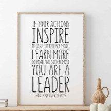 Wenn Ihre Handlungen andere Inspiriert haben, John