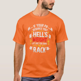 Wenn Ihre pr-gymnastische Motivation mit weißem Te T-Shirt