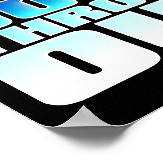 Wenn im Zweifel die Täuschung des Motorrads durchb Poster (Ecke)