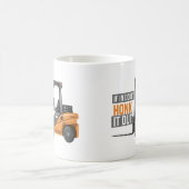 Wenn im Zweifel Honig es aus lustigen Gabelstapler Kaffeetasse (Mittel)