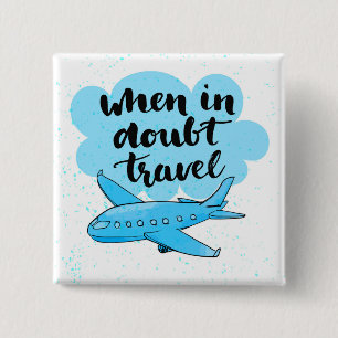 Wenn in der Zweifels-Reise Button
