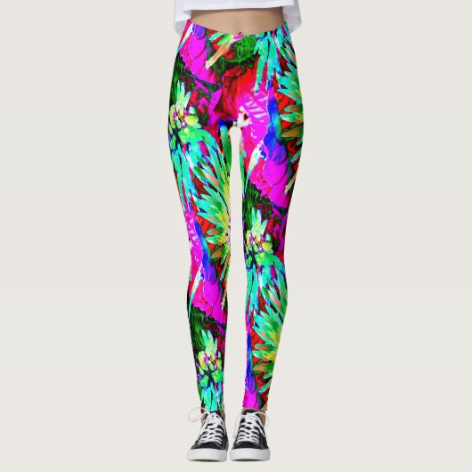 Wenn in Hawaii... Leggings (Vorderseite)
