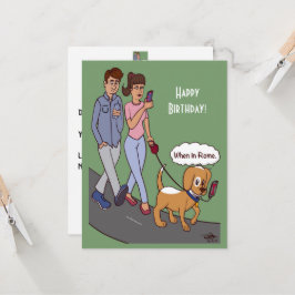Wenn in Rom Flachkarte