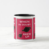 Wenn in Zweifel ~ Gebräu oben Tasse (Zentrum)