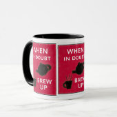 Wenn in Zweifel ~ Gebräu oben Tasse (Vorderseite Links)