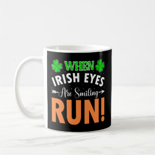 Wenn irische Augen lächeln St Patricks Day Pa Kaffeetasse