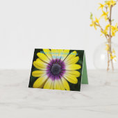 Wenn jemand Besonderes Geburtstag hat Karte (Gelbe Blume)