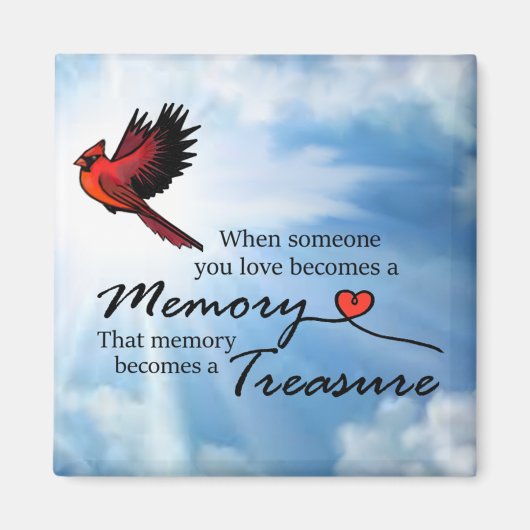 Wenn jemand, den du Liebe, Kardinal Magnet (Vorne)