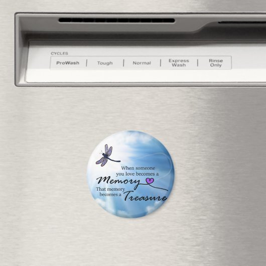 Wenn jemand, den du Liebe, Libelle Magnet (In Situ (Geschirrspüler))