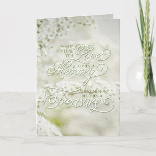 Wenn jemand, den man liebt, zu einer wertvollen Er Karte