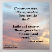 WENN JEMAND POSTER SAGT (Vorne)