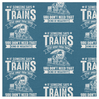 Wenn jemand sagt - zu viele Train-Dampf-Motor Stoff