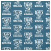 Wenn jemand sagt - zu viele Train-Dampf-Motor Stoff (Muster)