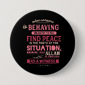 Wenn jemand sich ungerecht zu Ihnen benimmt Button (Vorderseite)