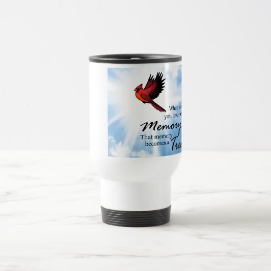 Wenn jemand Sie Liebe, Kardinal Reisebecher (Mittel)