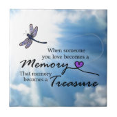 Wenn jemand Sie Liebe, Libelle Fliese (Vorderseite)