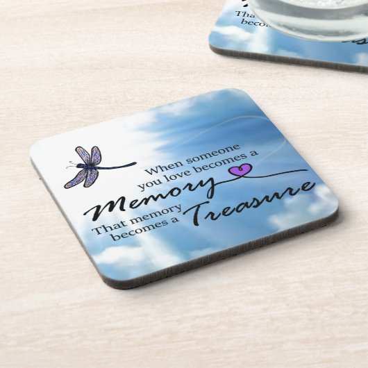 Wenn jemand Sie Liebe, Libelle Untersetzer (Linke Seite)