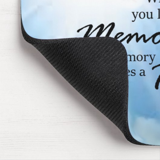 Wenn jemand Sie Liebe, Schmetterling Mousepad (Ecke)