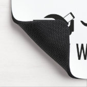 Wenn Katzen Text schreiben könnten Mousepad (Ecke)