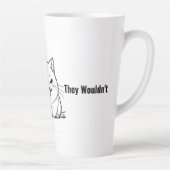 Wenn Katzen Text-Tasse Milchtasse (Rechts)