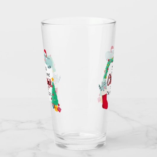 Wenn Katzen Weihnachtskarten schicken würden, würd Glas (Links)