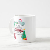 Wenn Katzen Weihnachtskarten schicken würden, würd Kaffeetasse (Vorderseite Links)