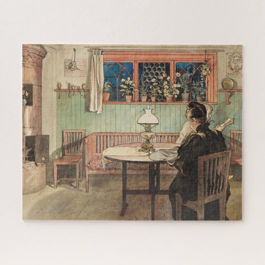 Wenn Kinder von Carl Larsson zu Bett gegangen sind Puzzle (Horizontal)