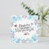 Wenn Kisses Schneeflocken wären, würde ich dir ein (Stehend Vorderseite)