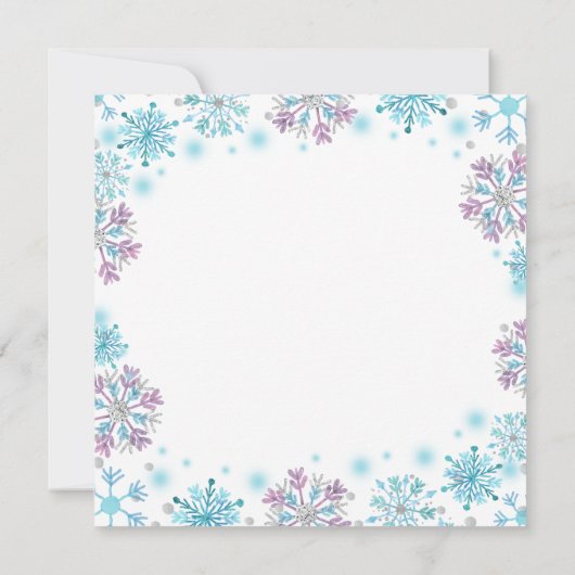 Wenn Kisses Schneeflocken wären, würde ich dir ein (Rückseite)