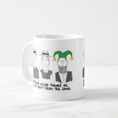 Wenn Klassiker-Tasse Amische-Drehungs-40 Kaffeetasse (Vorderseite Links)