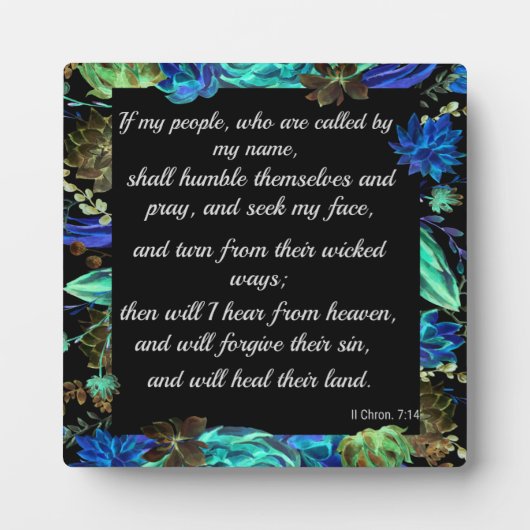 Wenn Leute, die mit meinem Namen angerufen werden Fotoplatte (Vorderseite)