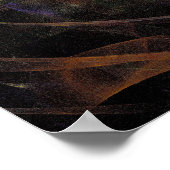 "Wenn Licht Illusion trifft" Poster (Ecke)
